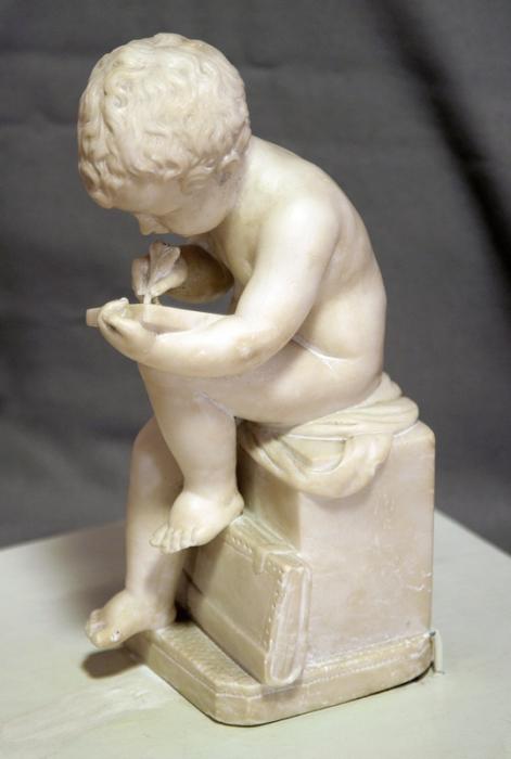 Мраморная скульптура Антонио Канова Пишущий мальчик