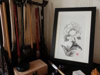 Мастер–класс по японской живописи тушью суми–э «Проклейка работ» 13 декабря