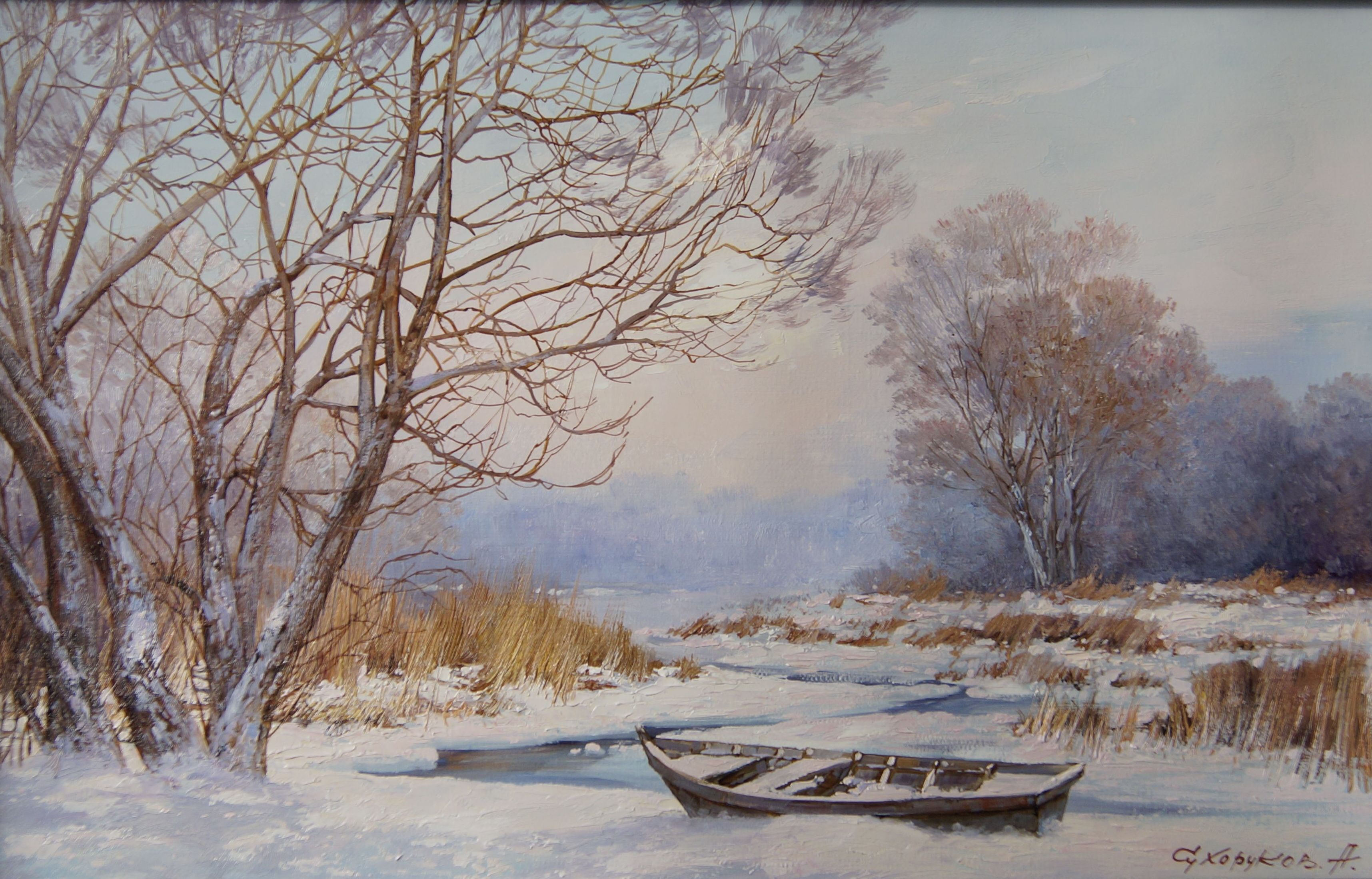 Творческое занятие «Зимний этюд» 1 ноября