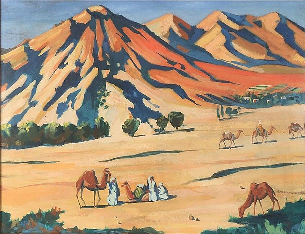 Творческое занятие «Караван в пустыне в стиле Мартироса Сарьяна» 16 июля