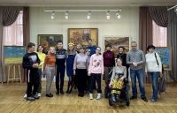 Подопечные благотворительного фонда «Я есть!» в Ростовском музее изобразительных искусств. Подопечные благотворительного фонда «Я есть!» в Ростовском музее изобразительных искусств.