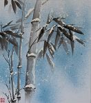 Мастер–класс по японской живописи тушью суми–э «Бамбук под снегом» 6 декабря