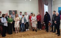 В свой день рождения Наталья Владимировна Дробышева открыла персональную выставку«Полотно».
