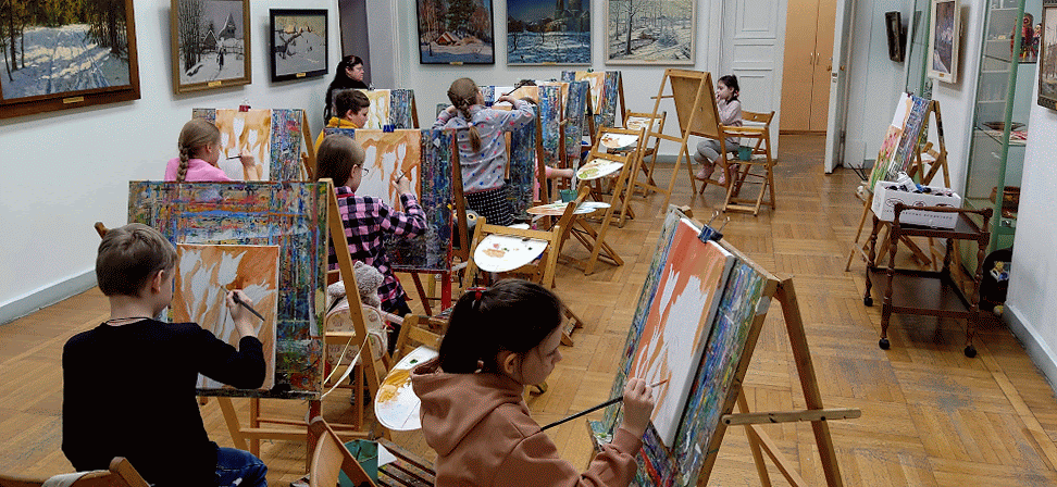 Набор в группу профессионального художника–акварелиста Макагонова Р. Б.