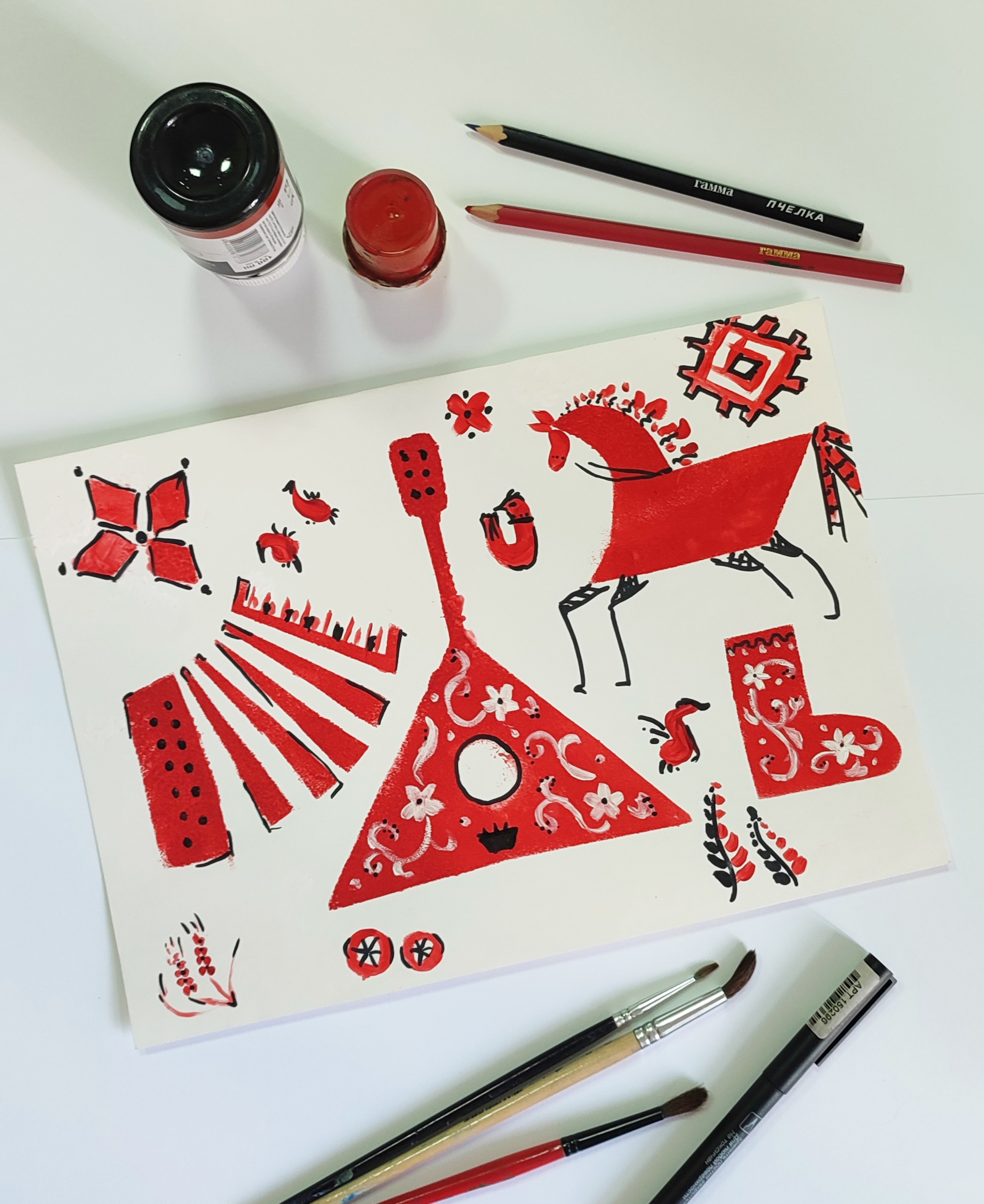 Творческое занятие «Славянские узоры» 16 августа