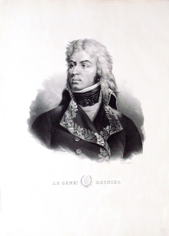 Алоизий Сенефельдер. 1771-1834. Портрет генерала Ренье. Литография. 58,7х42,8.jpg