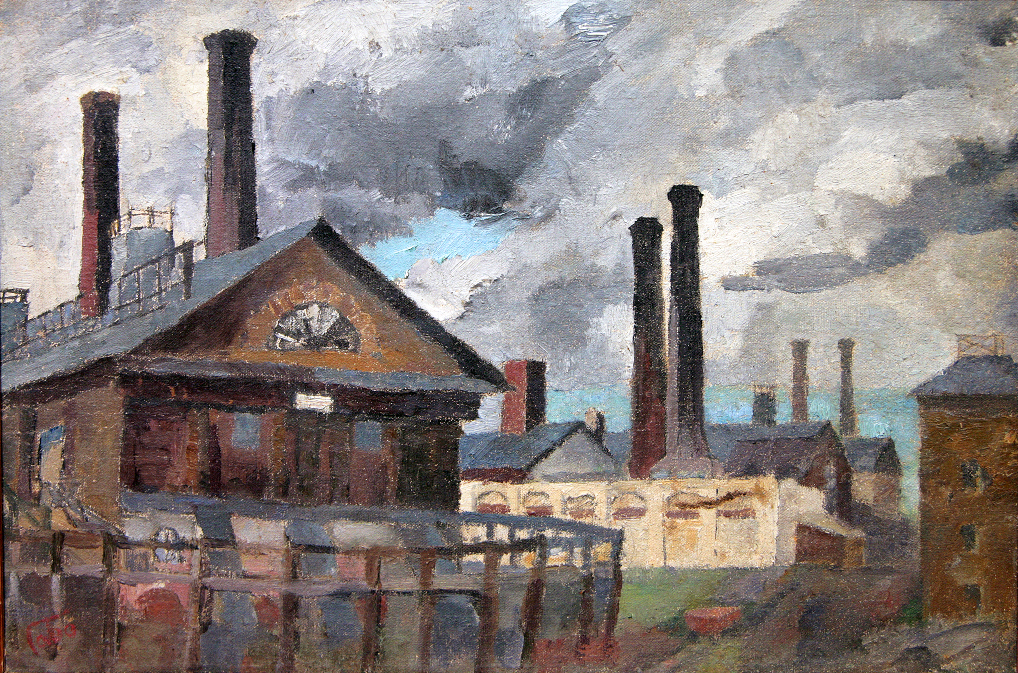 Развивающее занятие «Габо Наум Борисович «Индустриальный пейзаж» (1917-1921)»