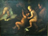 Лука Джордано (1634-1705) «Амуры в гостях у Силена»