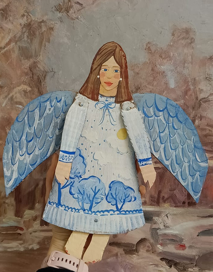 Творческое занятие «Снежный ангел. Шарнирная кукла» 9 декабря